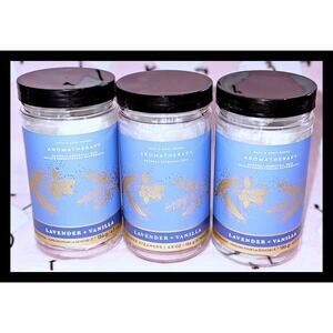 Bath & Body Works Aroma Lavender Vanilla 4.8 oz Shower Steamers x3 Jars